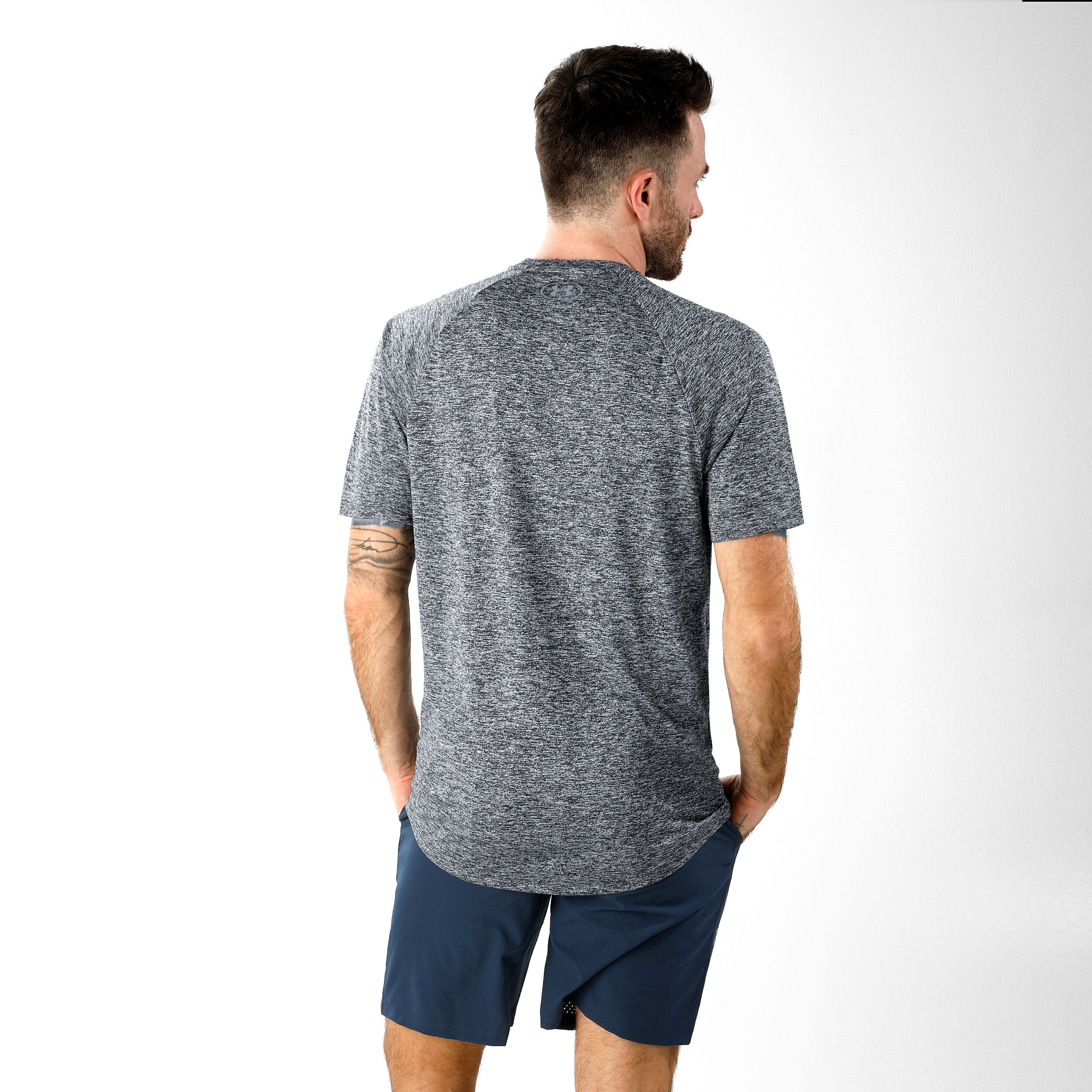 Tech 2.0 T-Shirt Herren - Blau, Grau