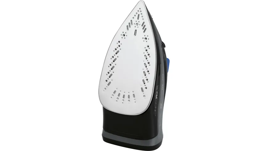 CLATRONIC DB 3703 Dampfbügeleisen Edelstahlsohle 1800W schwarz-blau