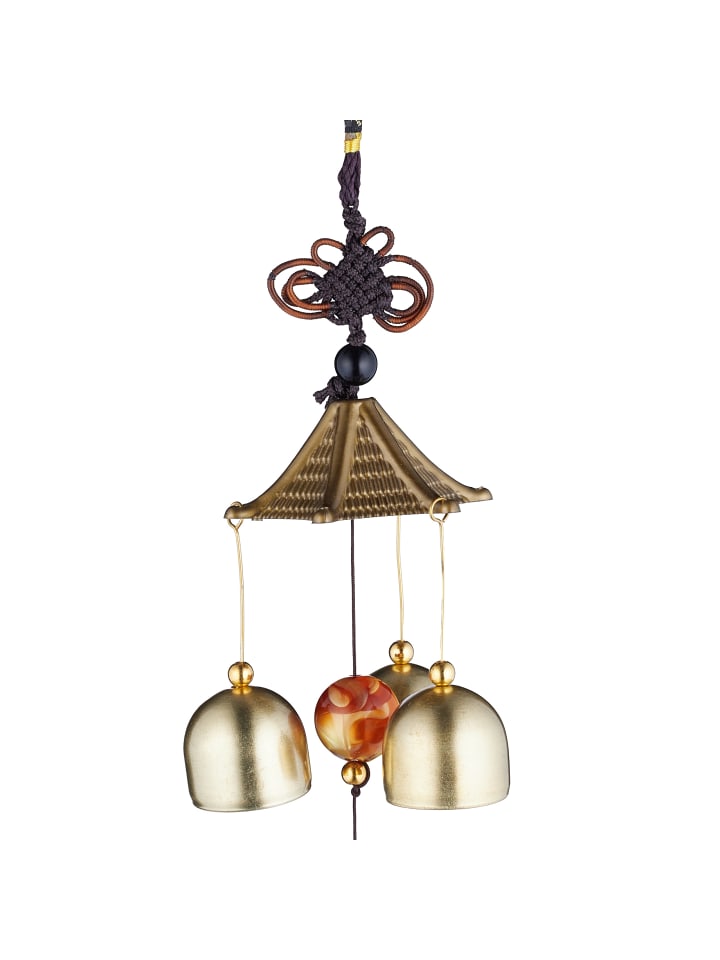 relaxdays 2 x Windspiel in Gold/ Schwarz günstig kaufen onesize