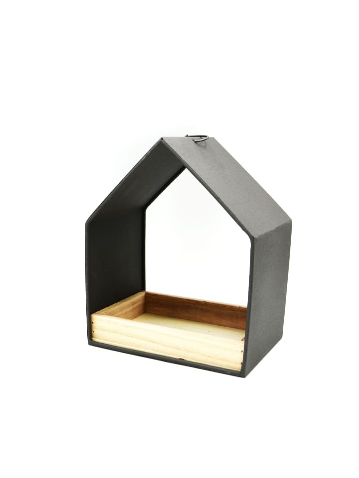 UNUS Vogelhaus Futterhaus aus Zink zum Aufhängen in Anthrazit günstig kaufen onesize
