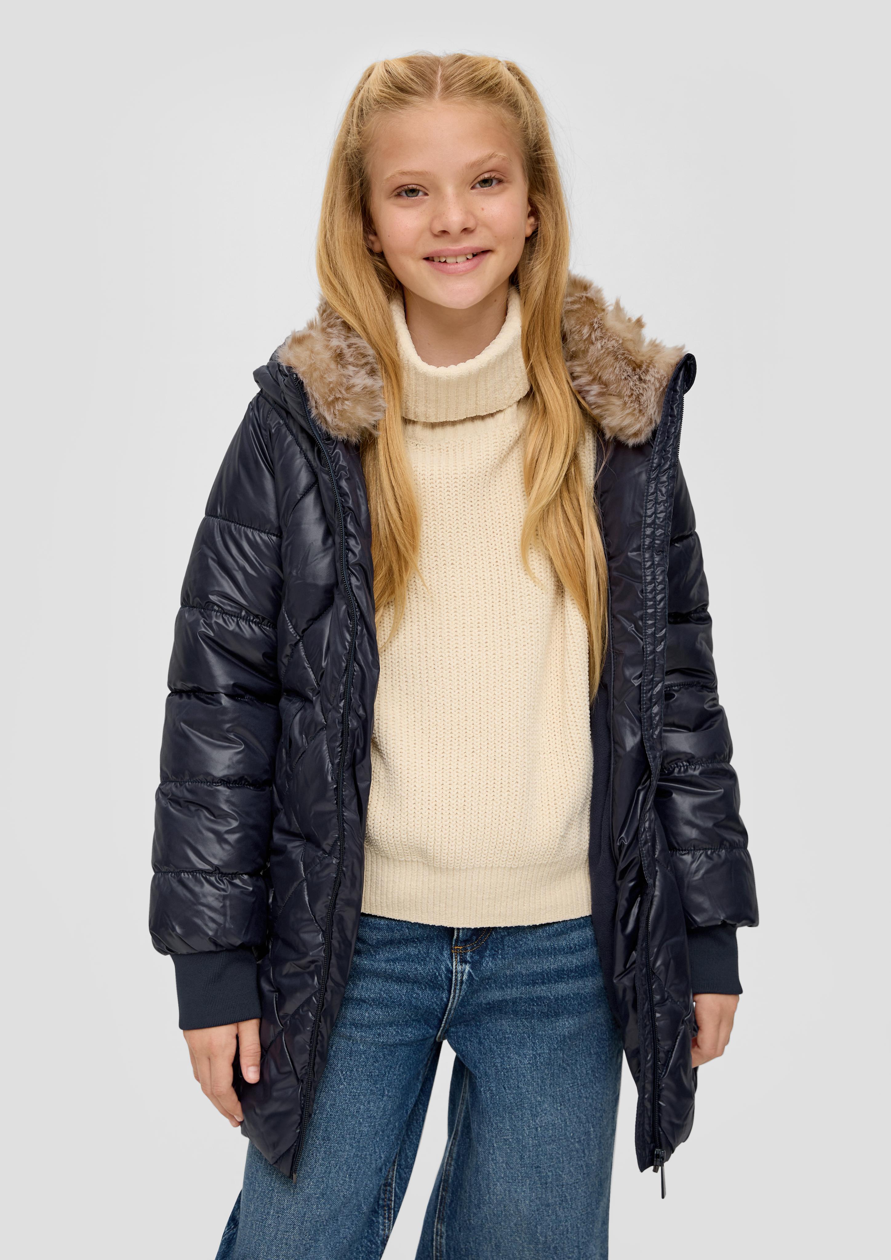 Steppjacke mit Textilgürtel  2131918-5952