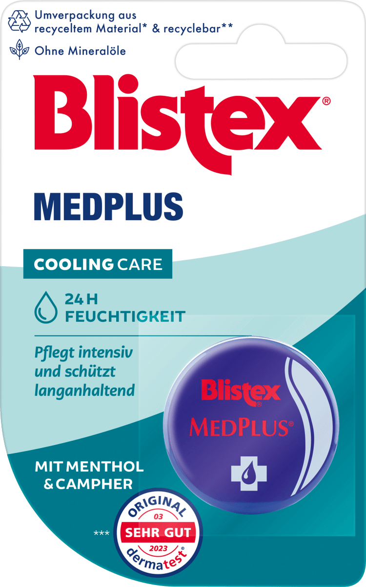 Lippenpflege MedPlus Tiegel LSF 15, 7 ml