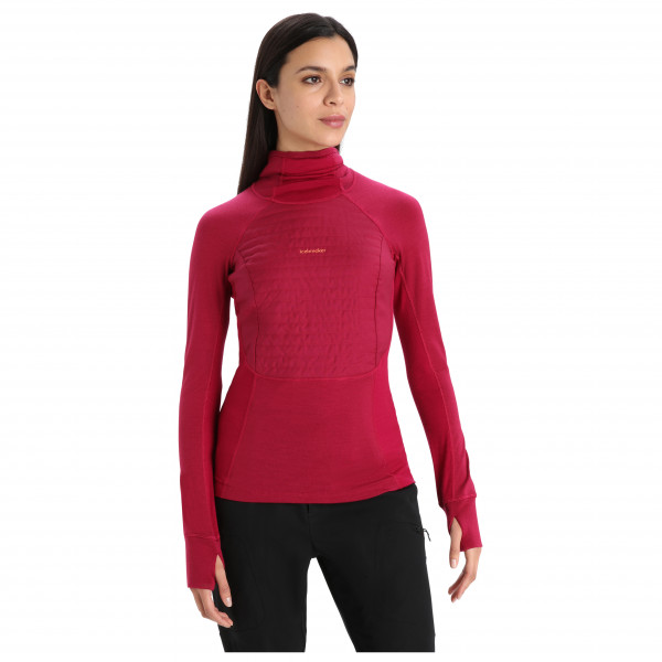 Icebreaker - Women's Zoneknit Insulated L/S Hoodie - Merinounterwäsche