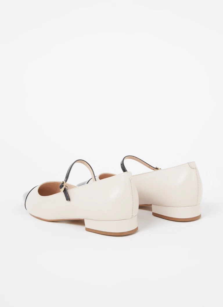 Dune London Hastie ādas balerīna