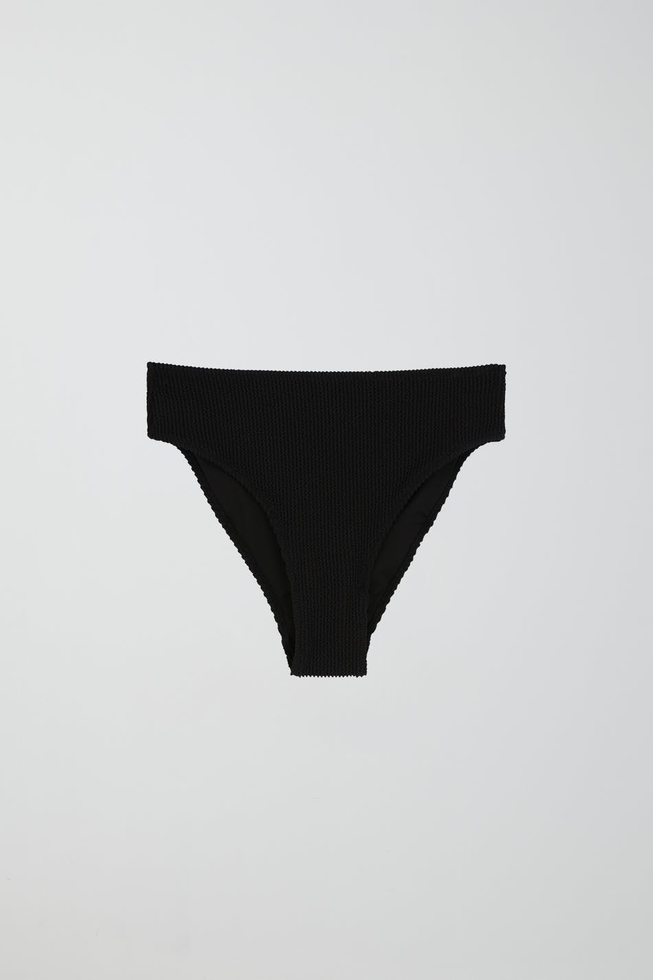 Shirred highwaist bikini brief