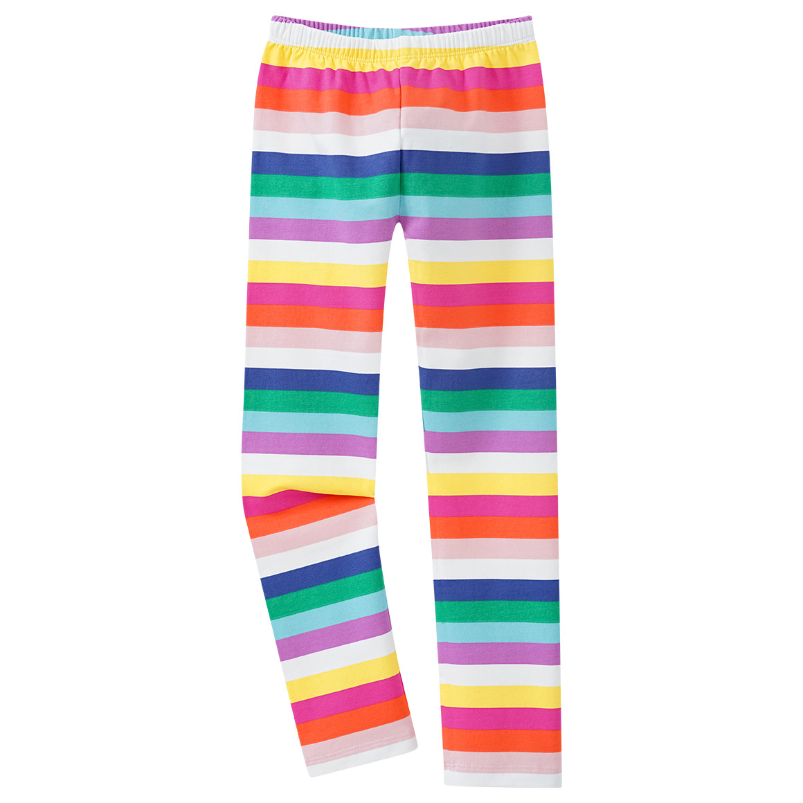 Mädchen Leggings im Ringel-Look