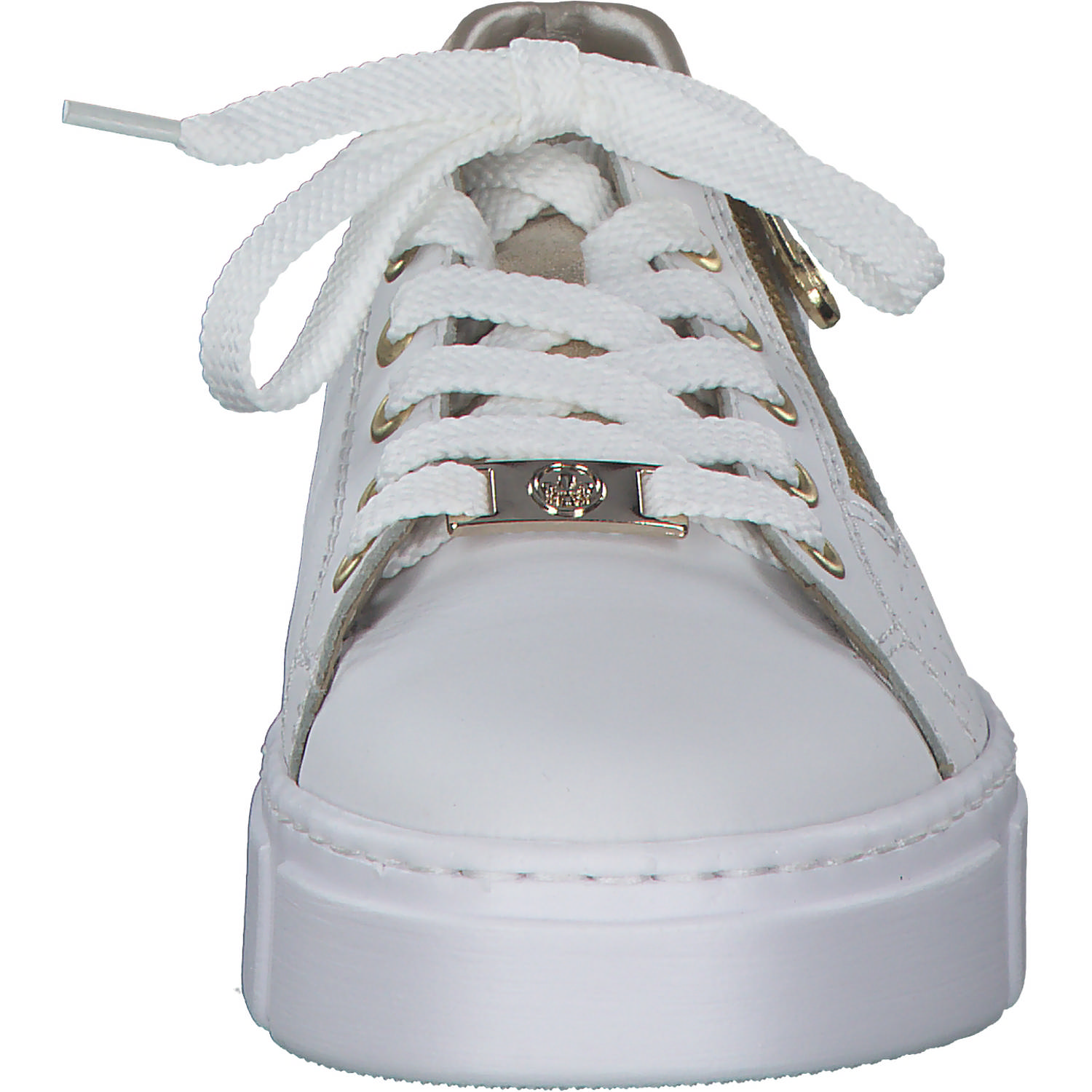 Rieker N5932, Schnürschuhe, Damen, hartweiss/muschel