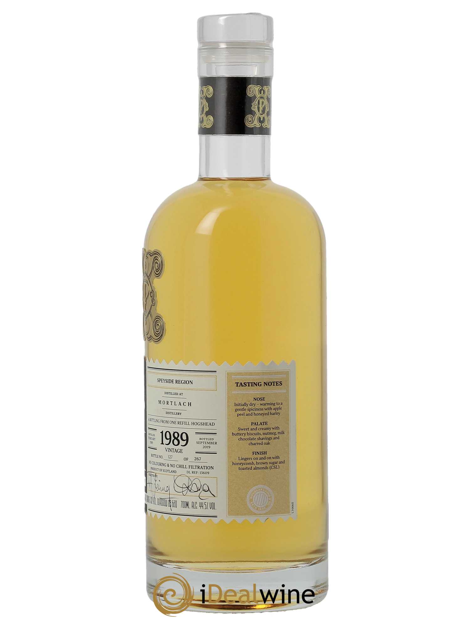 Whisky Mortlach 30 ans Douglas Laing XOP Single Malt (70cl) 1989 - Lot de 1 Bouteille