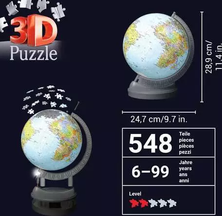 Ravensburger Globus mit Licht