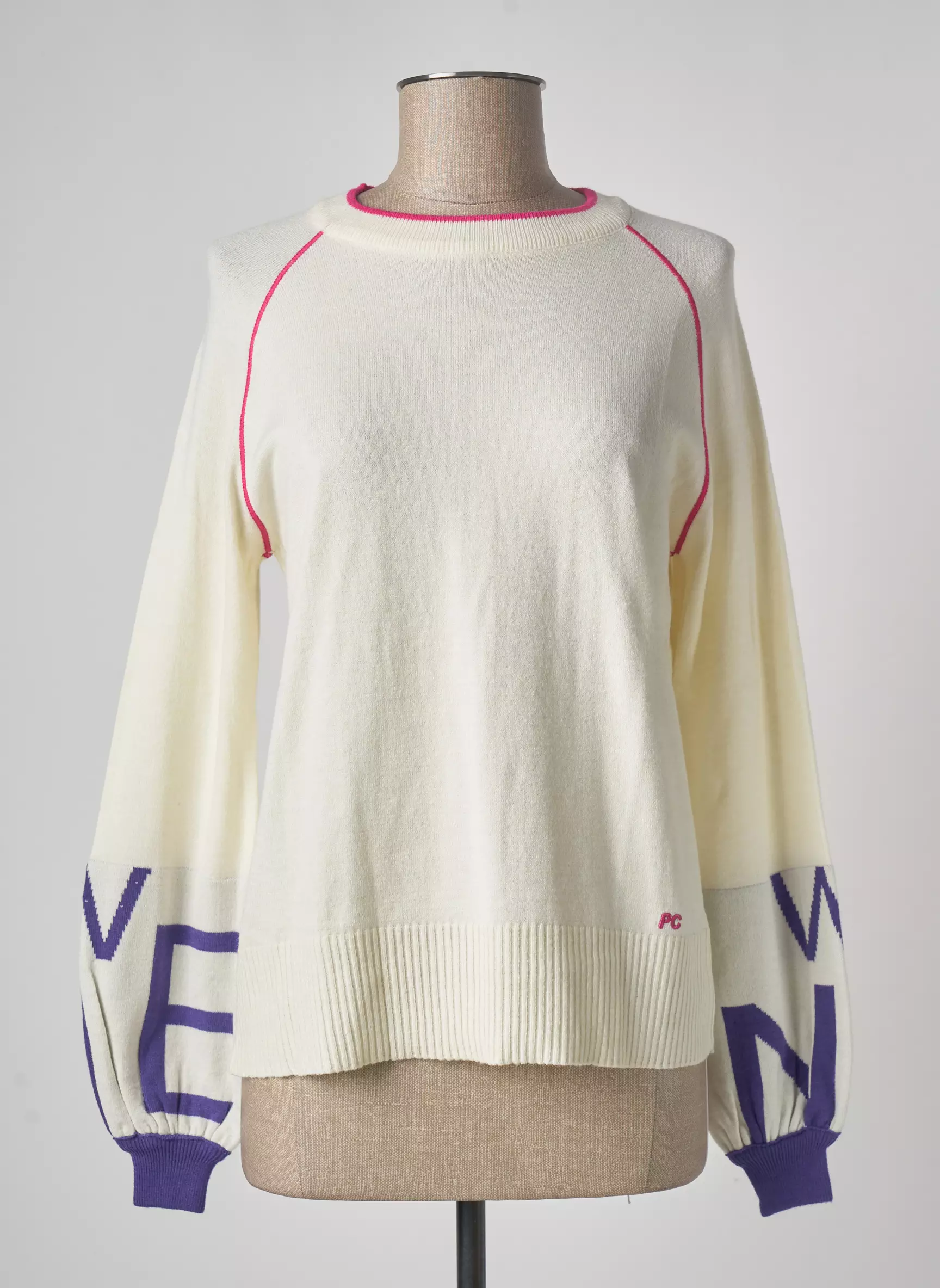 Pame Carrioni Pulls Femme couleur beige