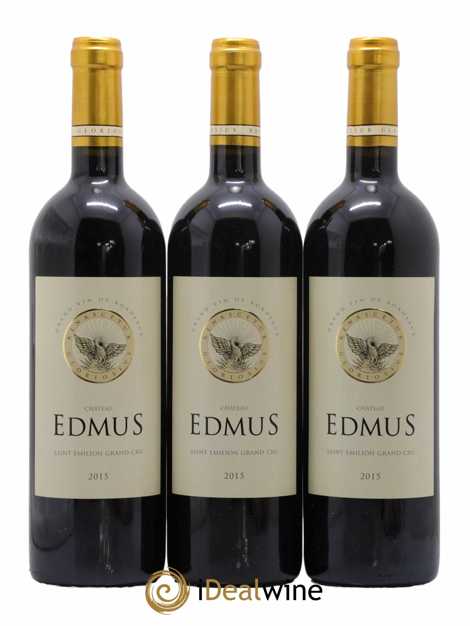 Château Edmus Grand Cru  2015 - Lot de 6 Bouteilles