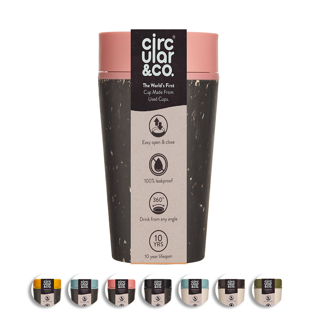 Circular&Co. 340 ml Black To Go Kaffeebecher