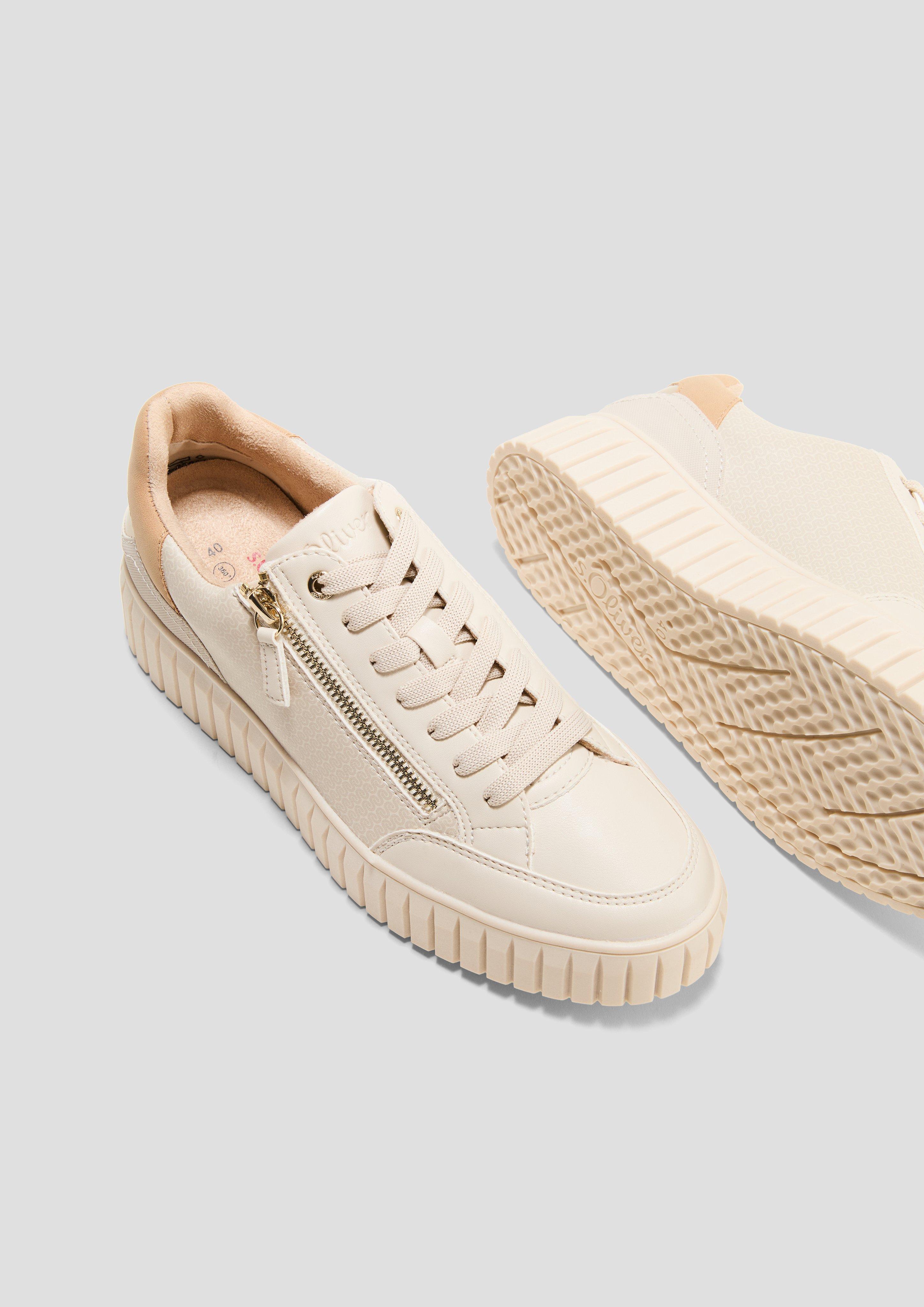 Sneaker in Leder-Optik  6008247-468