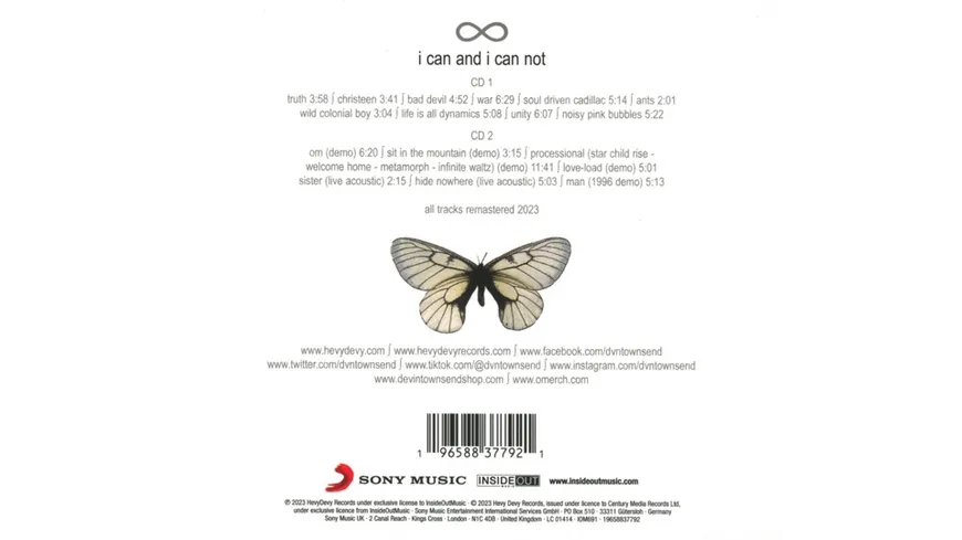 Infinity (25th Anniversary Release)