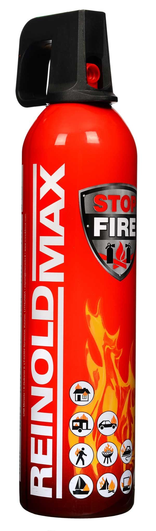 Reinold Max Schaum-Feuerlöscher Feuerlöschspray ReinoldMax 750 g 044023, (1-St)