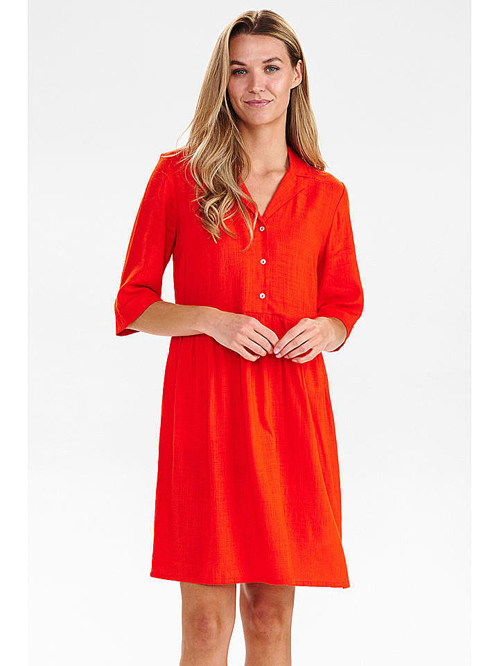 NÜMPH Kleid in Rot günstig kaufen 42