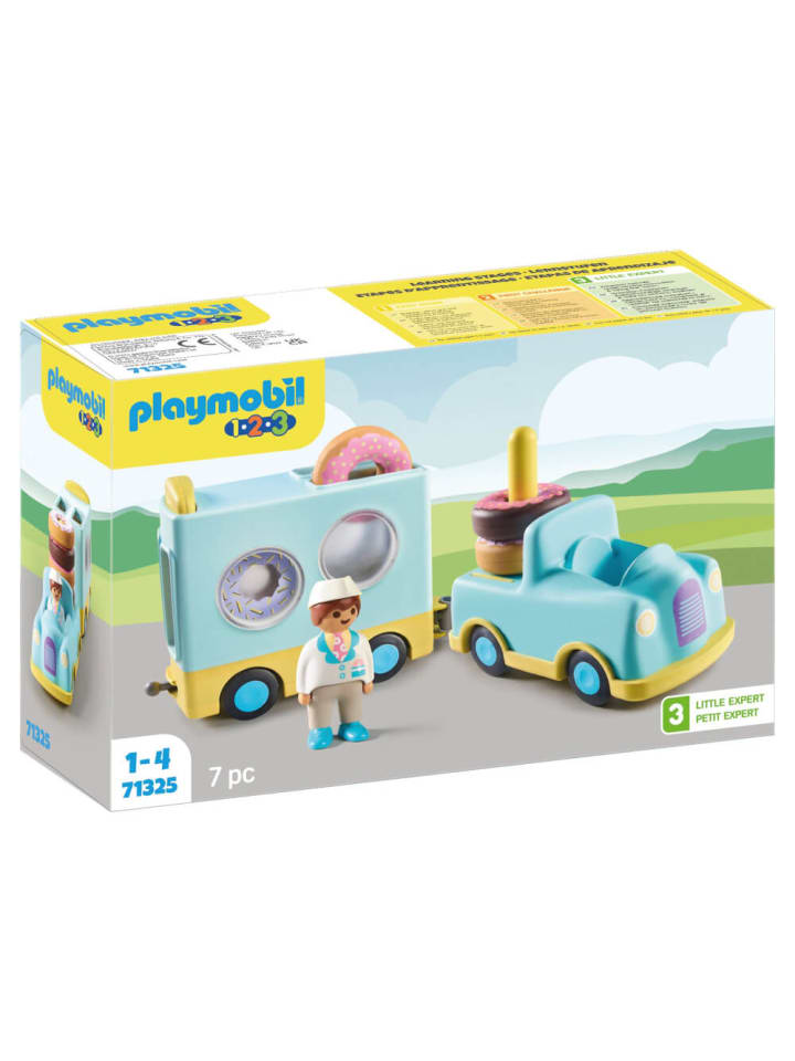 Playmobil Spielfigur Set 1.2.3 Donut Truck mit Stapel- und Sortierfunktion, ab 1 Jahr günstig kaufen onesize