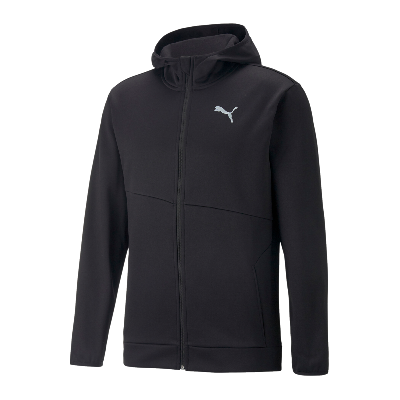 PUMA TAD Pwrfleece Kapuzenjacke Schwarz F01