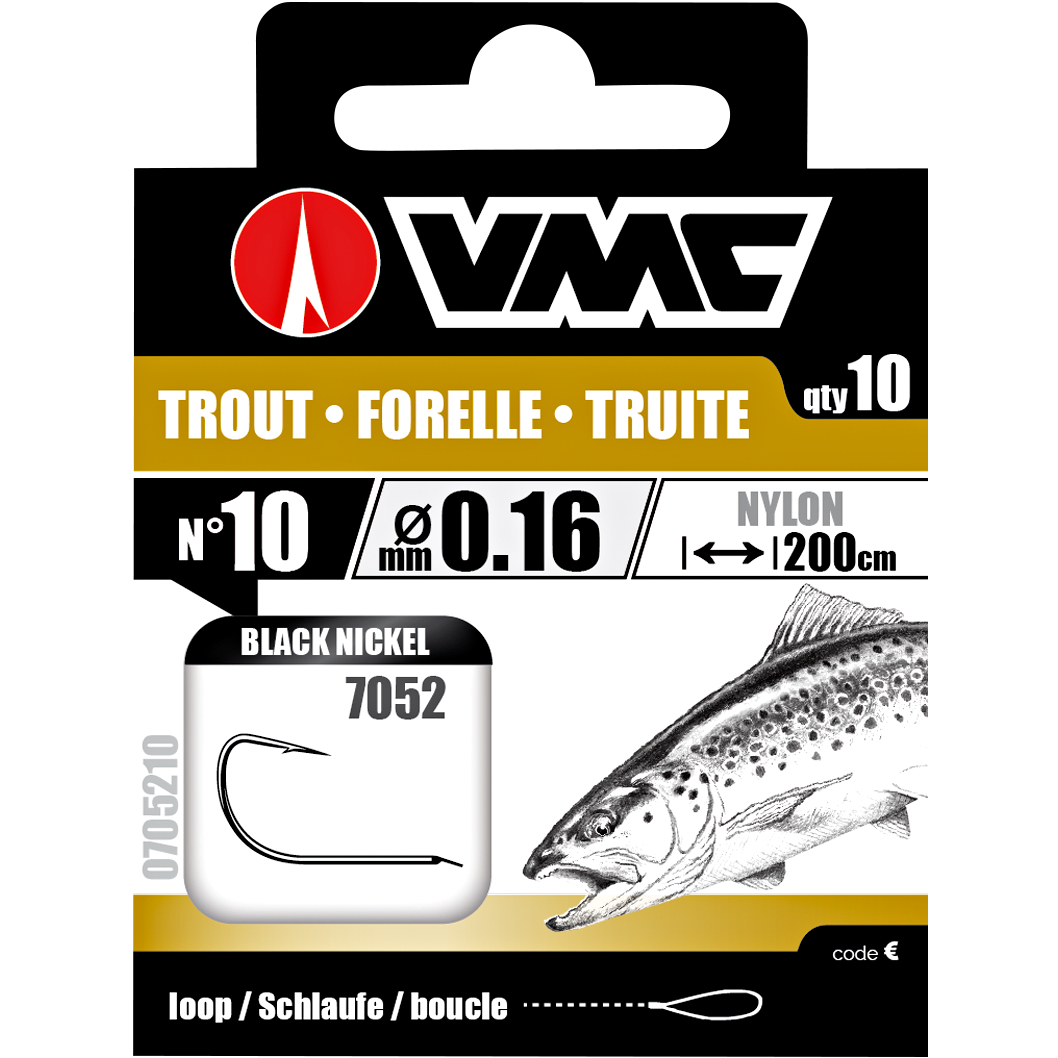 VMC Forellenhaken Trout Nylon