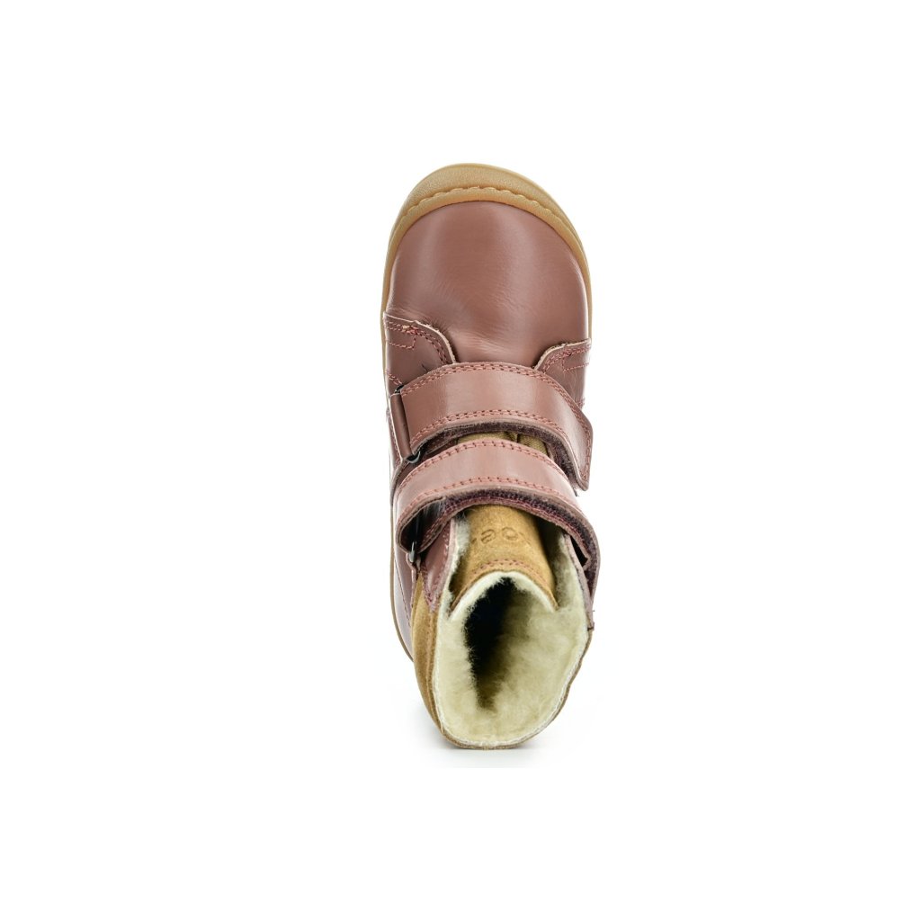 Koel4kids Brandon 2.0 WP Wool Old Pink Winterbarfußschuhe