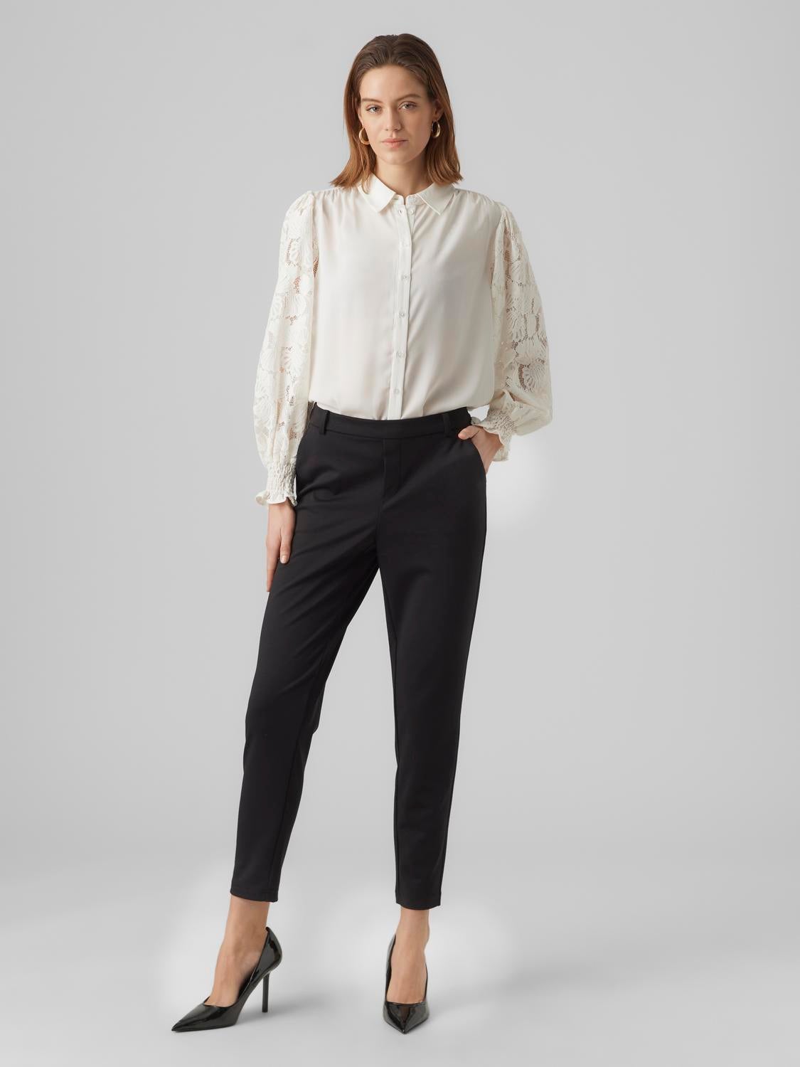VMLUCCA Mittlere Taille Hose