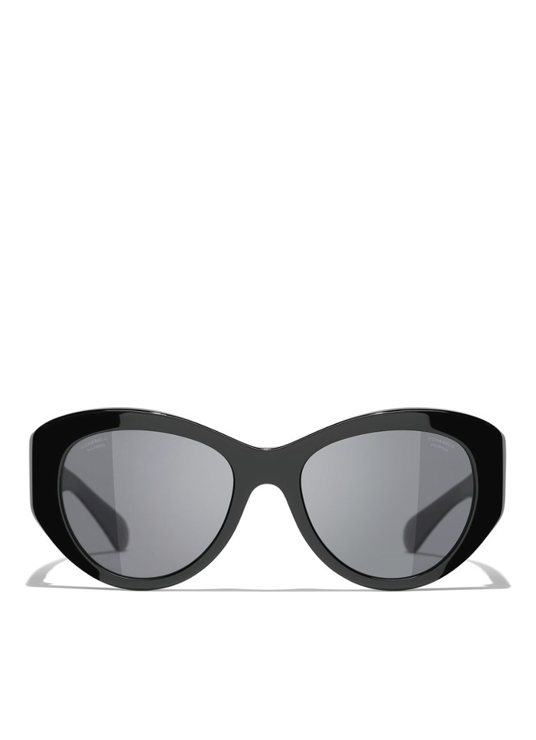 Okulary przeciwsłoneczne Chanel owalne