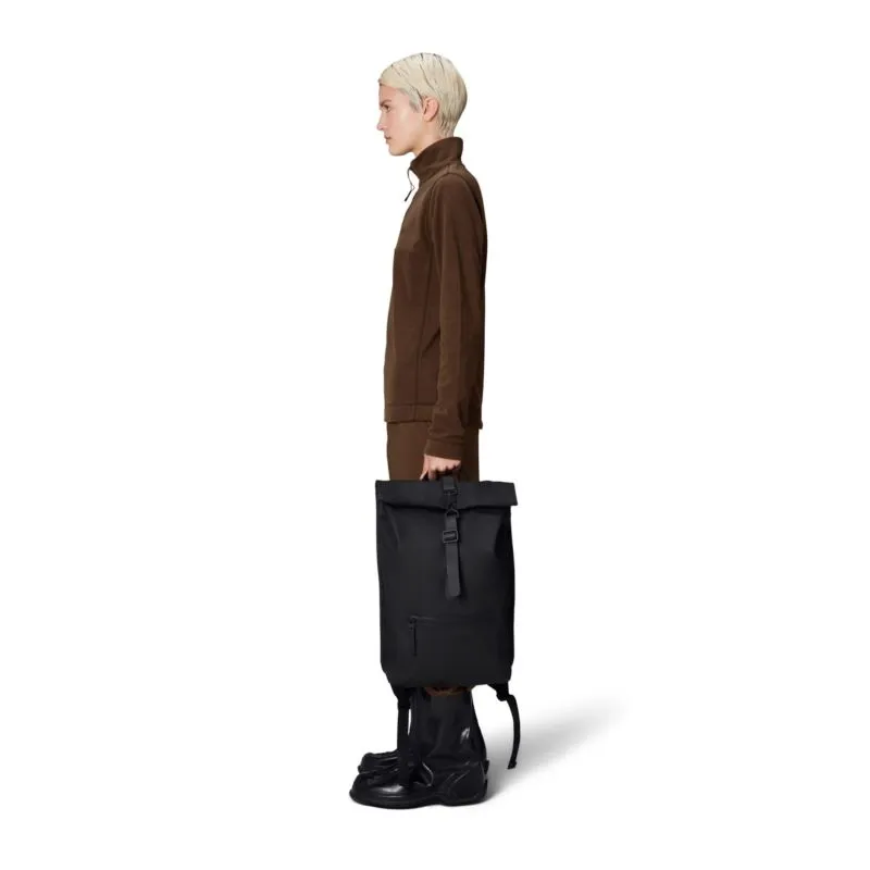 Rains Rolltop Rucksack W3 - Black