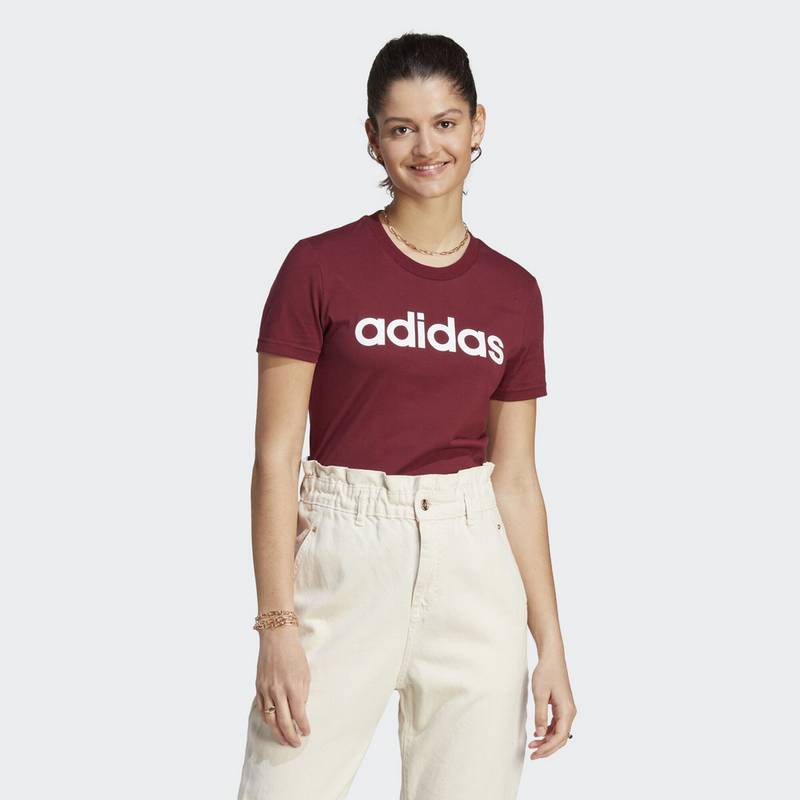 adidas LOUNGEWEAR Essentials Slim Logo T-Shirt T-Shirt Damen