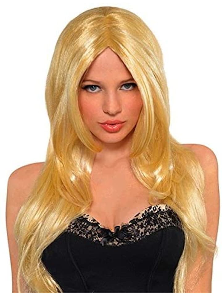 amscan Perücke Hot Honey Blond (Einheitsgröße) in mehrfarbig günstig kaufen onesize