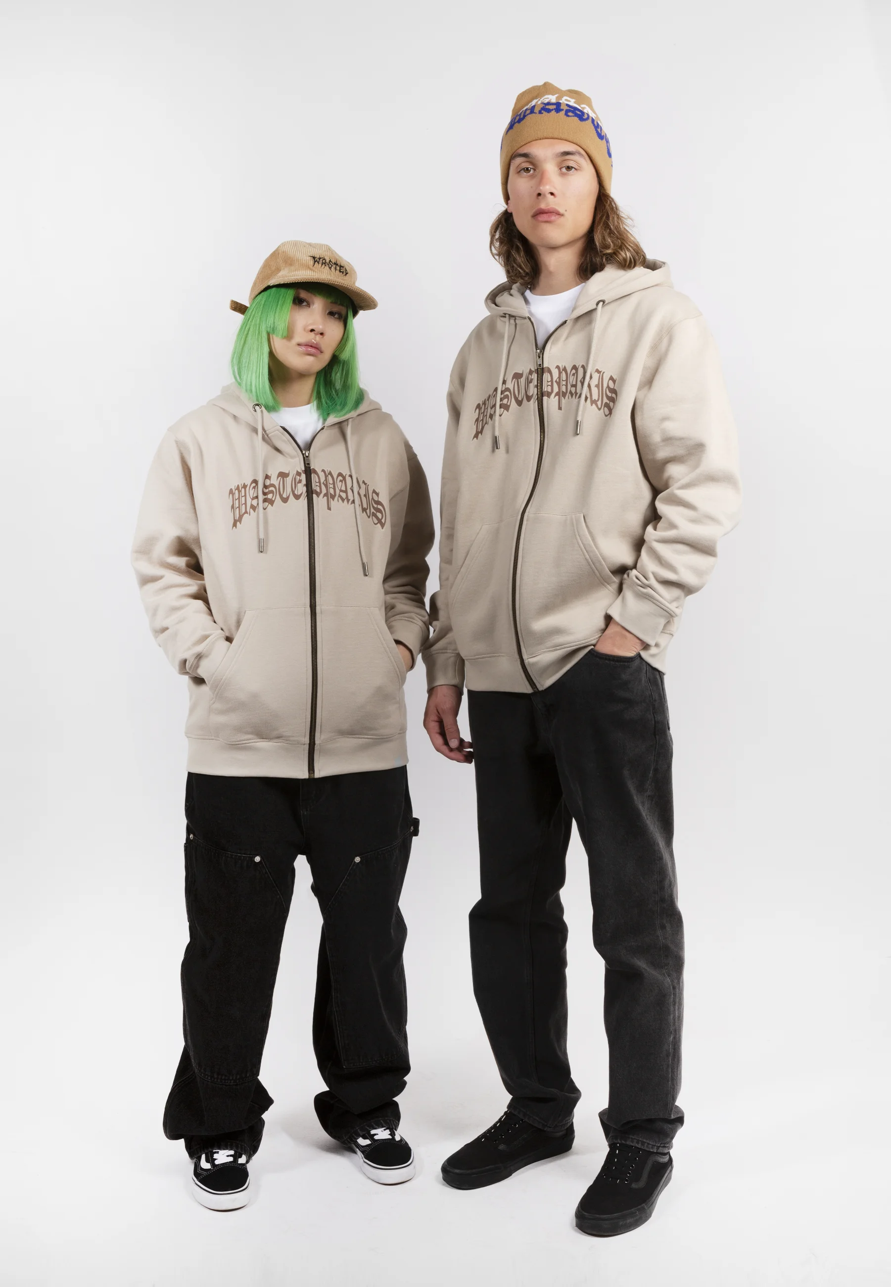 Wasted Paris Sudadera con capucha unisex con cremallera Kingdom - Sudadera con cremallera