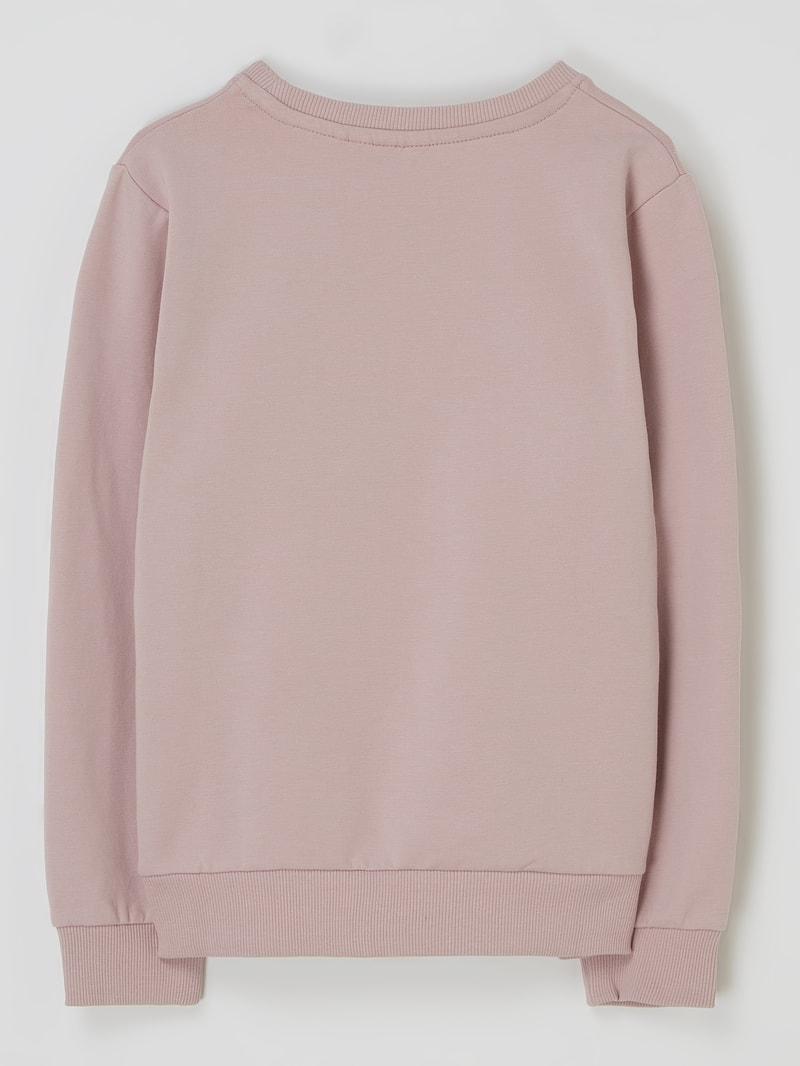 Sweatshirt mit Print Modell 'Turn' in flieder