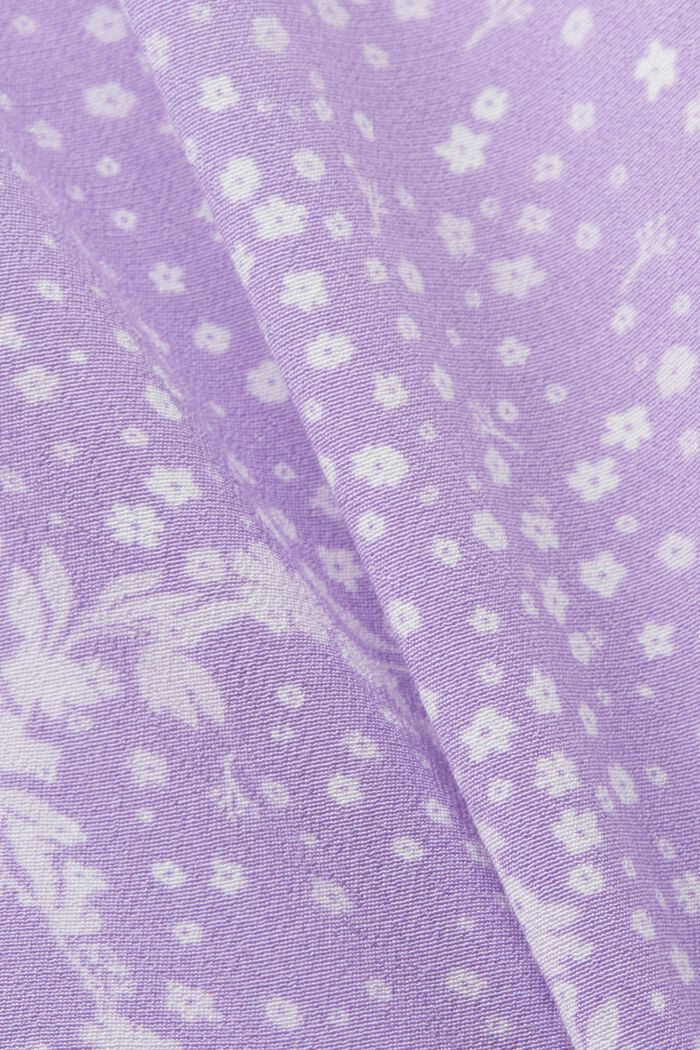 Etuikleid mit Print und Bindedetail