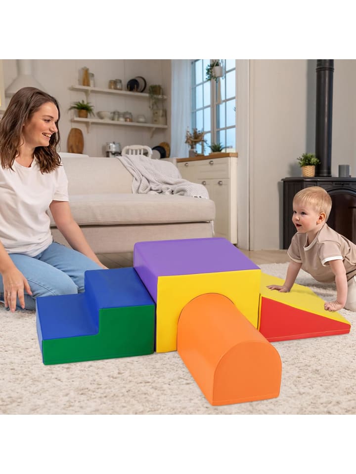 COSTWAY 4 TLG. Schaumstoffbausteine in Bunt günstig kaufen onesize