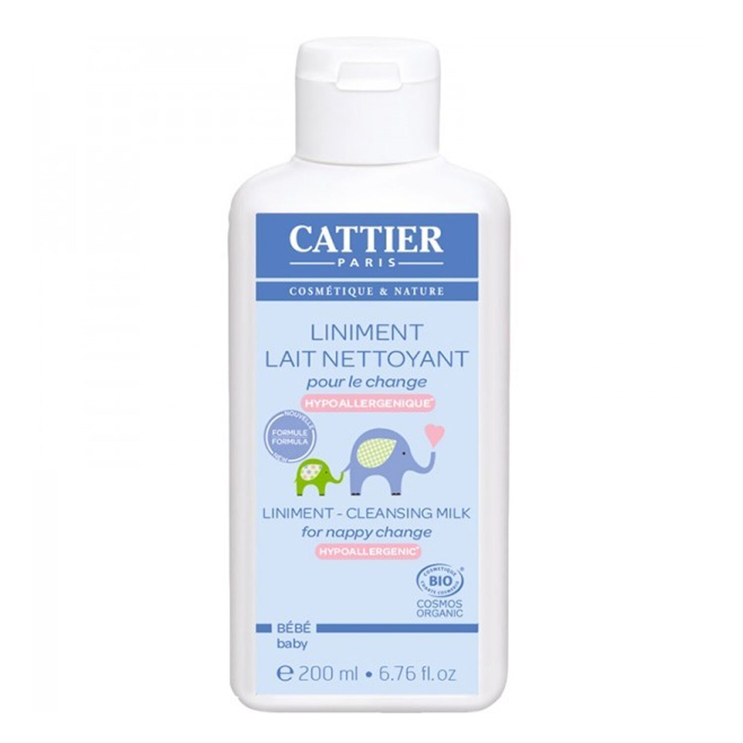 Cattier Liniment Lait Nettoyant Pour le Change