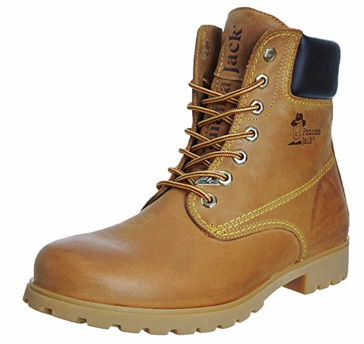 PANAMA JACK Schnür-Stiefeletten braun Napa Vintage