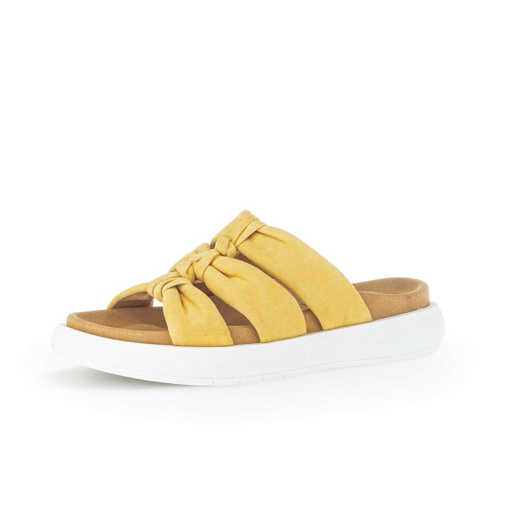 Gabor fashion Pantolette gelb