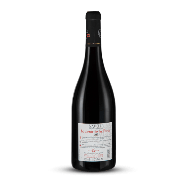 Mondeuse Saint Jean de la Porte Rouge 2021 - Cave de Cruet