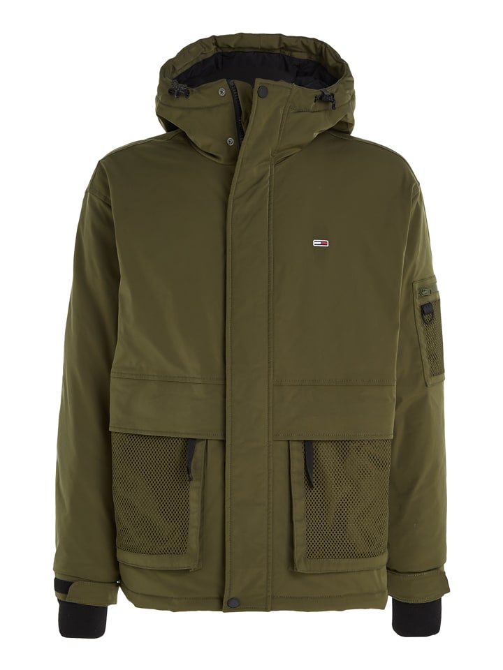 Tommy Hilfiger Übergangsjacke in Khaki günstig kaufen