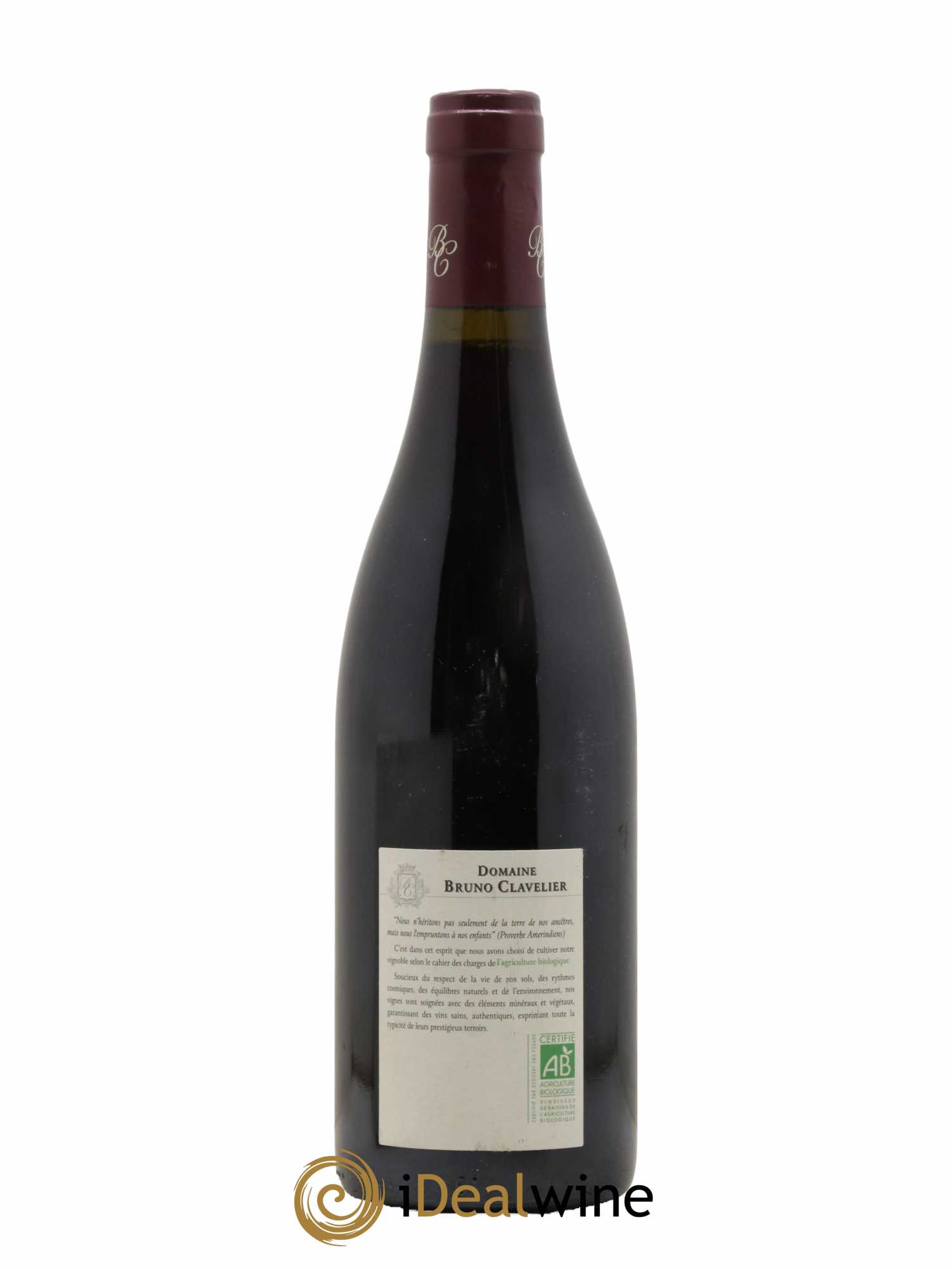 Vosne-Romanée Vieilles vignes La Combe Brûlée Bruno Clavelier  2011 - Lot de 1 Bouteille
