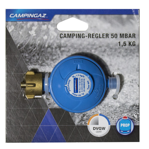 REGLER 50 MBAR - 1 ABGANG 1,5 KG - Kocherzubehör