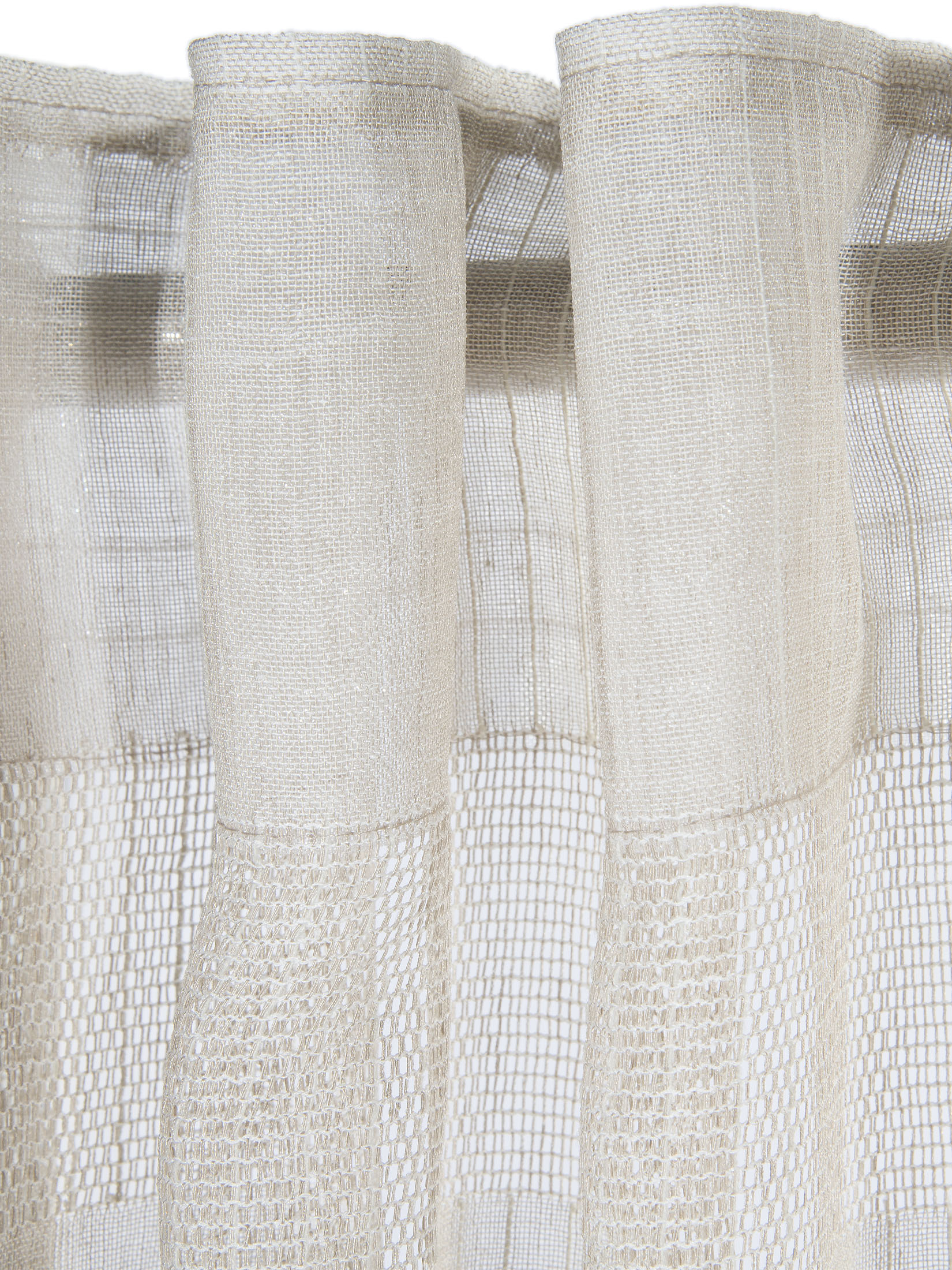 Jonna Vorhang mit Gardinenband, Taupe