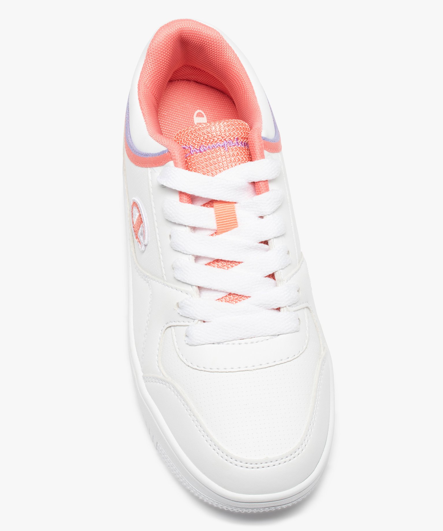 Baskets femme à doublure contrastante – Champion Rebound blanc | GEMO