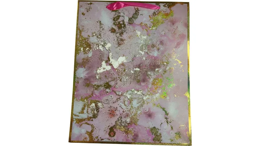 BOCK Geschenktüte gross Glitzer 35,5 x 26 x 5cm sortiert