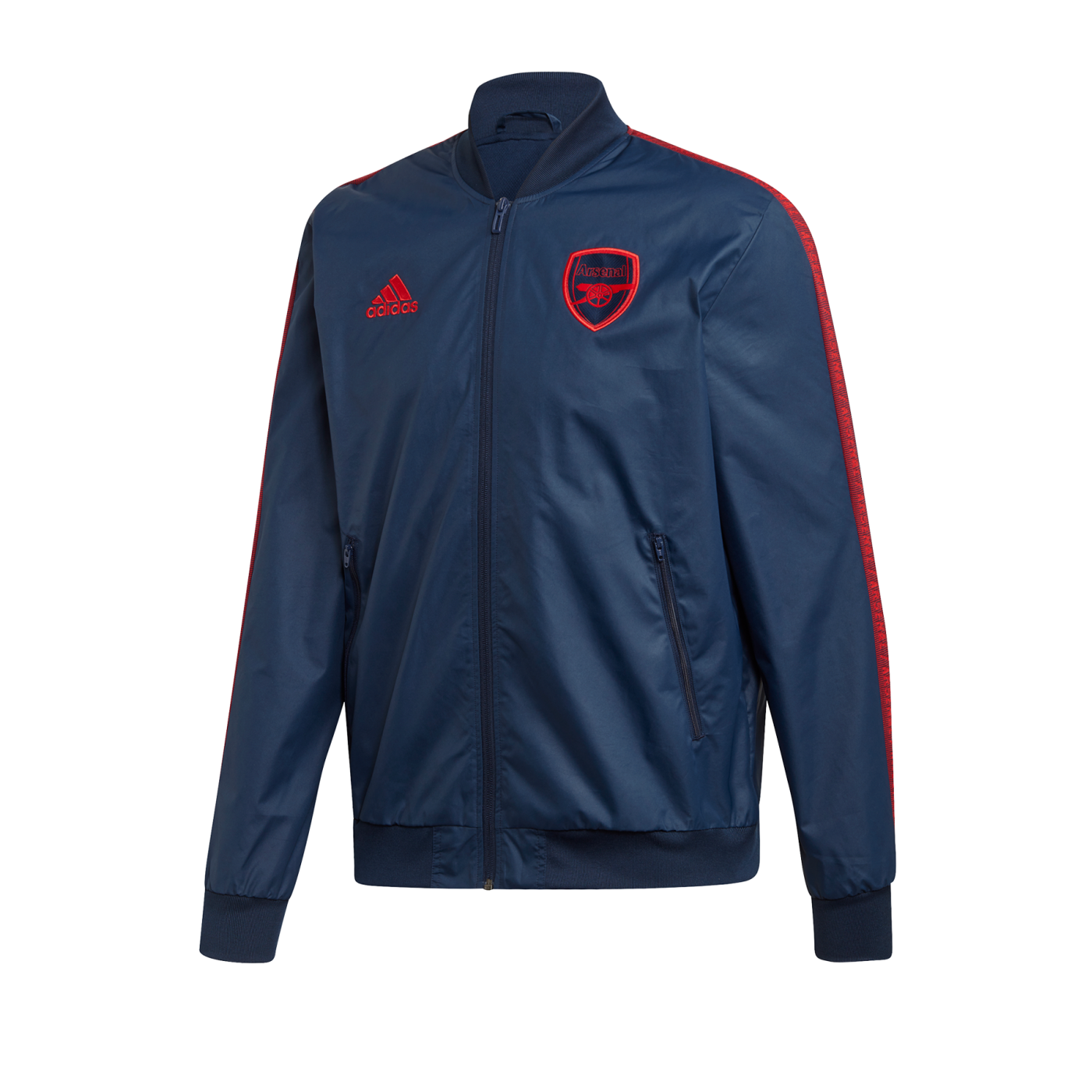 adidas FC Arsenal London Anthem Jacke Blau