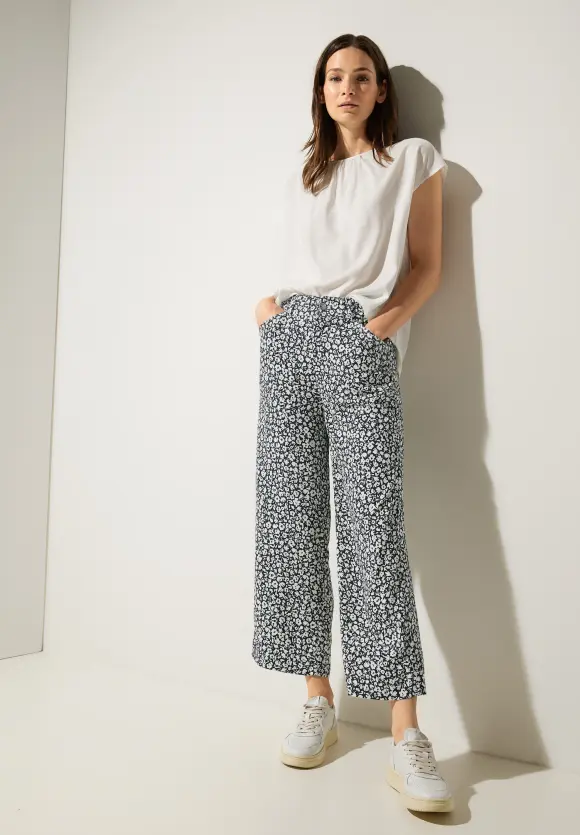 Street One Viskose Casual Fit 7/8 Hose