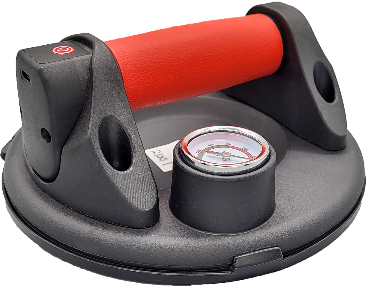 Berger & Schröter Akku Vakuum Saugheber mit Manometer