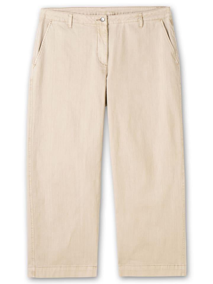sheego Culotte in sand günstig kaufen