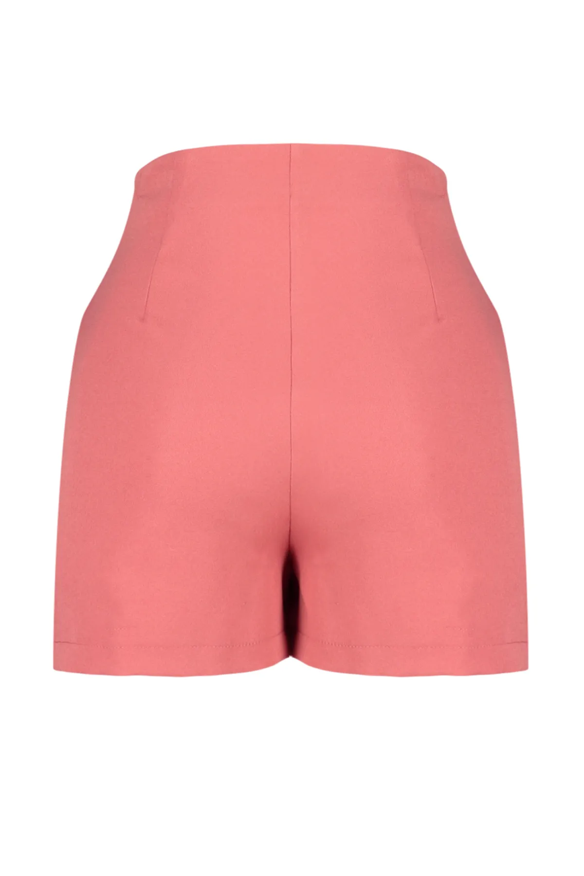 Trendyol Collection  Gewebter Shorts-Rock mit Kachelbindung und Ösendetails TWOAW21SR0038