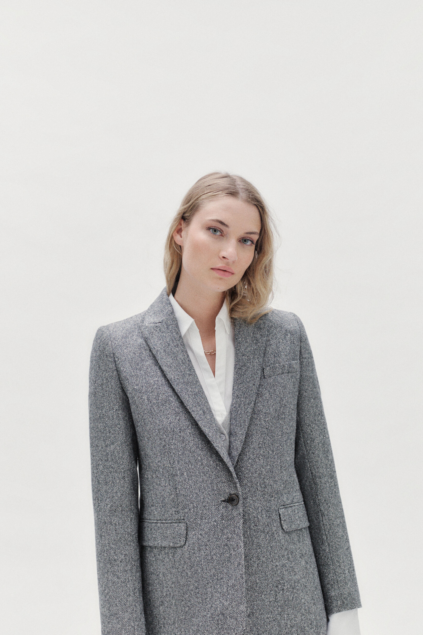blazer zoe gris fonce femme