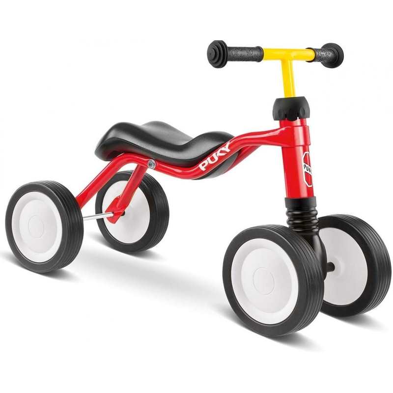 Porteur 4 roues Puky WUTSCH rouge
